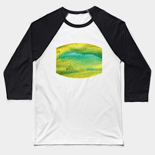 Jungle Green Galaxy Baseball T-Shirt